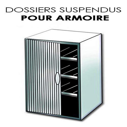 L 'Oblique AZ Fun Suspension Files A4 30 mm Base red - Image 2