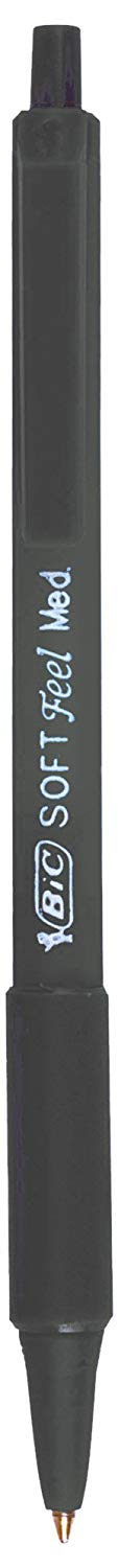 BIC ® ® BIC SOFT Feel clic Grip Pen 0.4 MM, Black