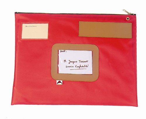 Alba Poplatr Reusable Mailing Bag 42 x 32 cm Water-Proof Nylon Red, Pochette (32x42)