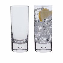 Dartington Crystal TU45/6/P - Exmoor Crystal Highball Glasses, Set of 2, 6x17x16.5 cm