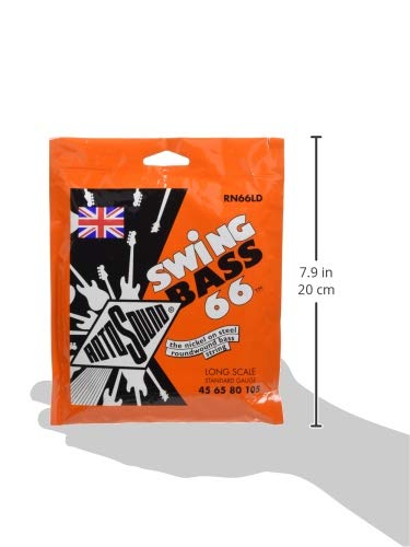 CRS RN66LD Swing Rotosound Bass Strings 45-105 Vintage, Nickel - Image 3