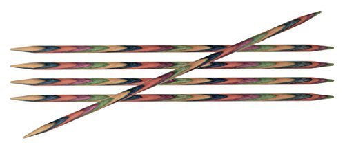 KnitPro Symfonie Double Pointed Needles 6" (15cm), Multicolour, 3.50mm - Image 3