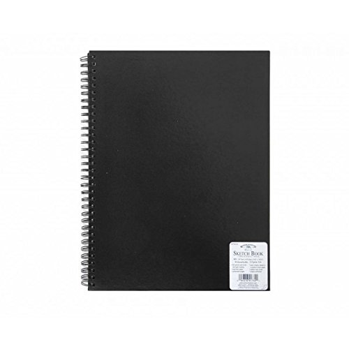 Winsor & Newton A5 Hard Back Wire-o Sketch Book, White