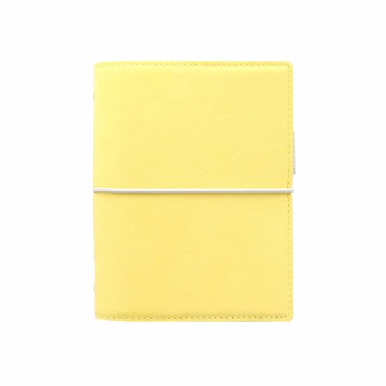 Filofax Domino Soft Lemon Pocket Organiser - Image 2
