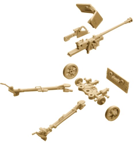 ITALERI The Hobby Company 510006096 - 1: 72 WWII German Anti-Tank Gun PAK 40, Unpainted, Medium - Image 4