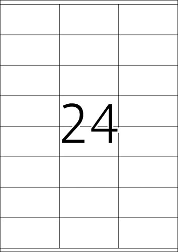 HERMA Self Adhesive Address Labels, 24 Labels per A4 Sheet, 200 Sheets, 70 x 36 mm, 4800 Labels - Image 2