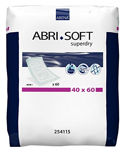 ABENA Abri-Soft Superdry Disposable Incontinence Bed Pads, Eco-Friendly Incontinence Underpads, Leak Protection