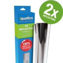 iQuatics T5 Aluminium Reflector-Increased output by up to 100%, 39W Twin Pack