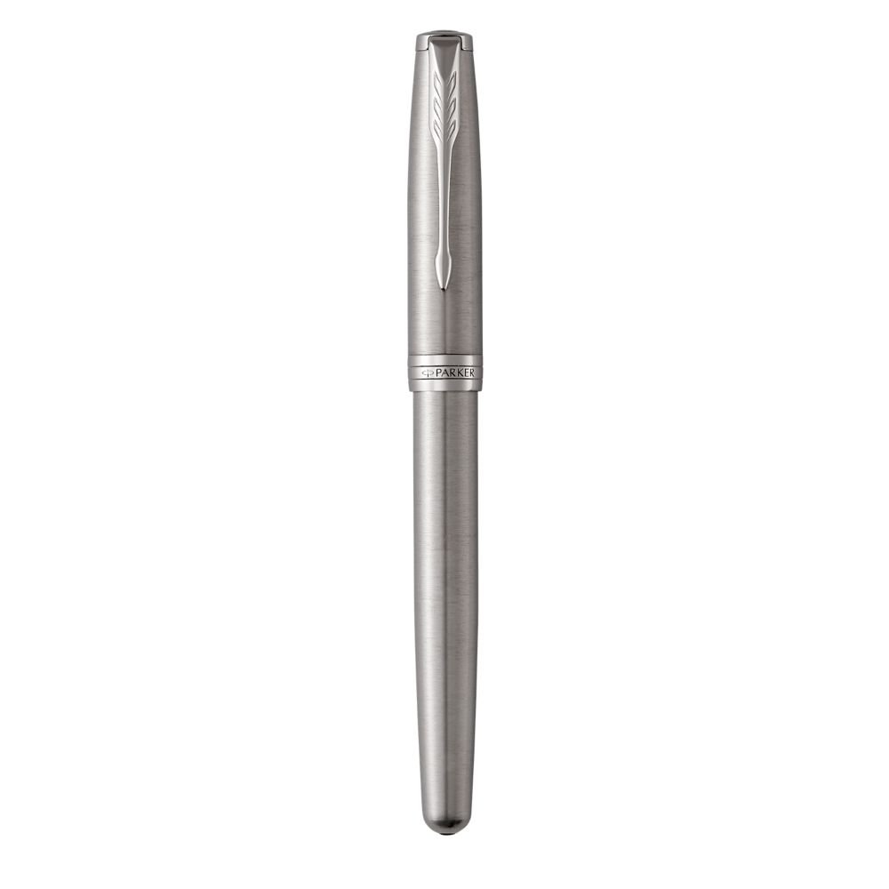 Parker Sonnet Fountain Pen, Stainless Steel with Chrome Trim, Fine Nib - Image 4