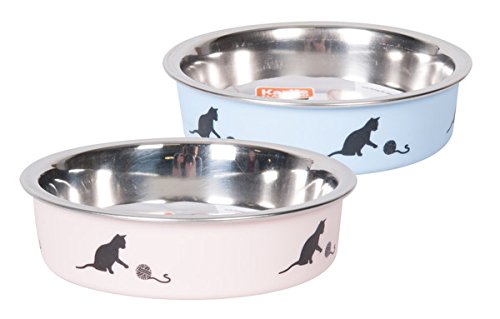 Karlie Cat Bowl 160 ml ø: 10 cm Light-pink, 10 cm (1er Pack) - Image 2