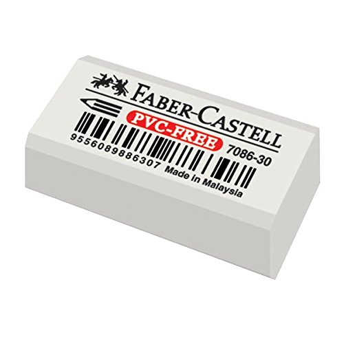 PVC FREE ERASER BOX 30, white