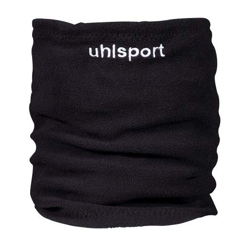 Uhlsport Unisex Adult Fleece tube Fleece Scarf - Black, One Size