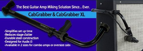 Audix CABGRAB1 Compact Mic Clamp - Adjustable Microphone Mount for Guitar Amps Cabinets & Studio Recording - Image 4