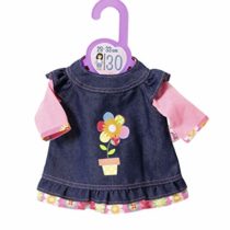 Zapf Creation Dolly Moda 870761 Denim Dress 30 cm Pink Blue