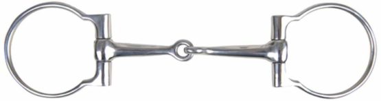 Hkm Hkm 4000315452552 D-Ring Snaffle, Single Broken, 125 Mm