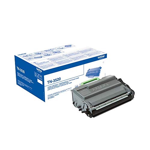 Brother TN-3520 Toner Cartridge, Black, Single Pack, Ultra High Yield, Includes 1 x Toner Cartridge, Brother Genuine Supplies