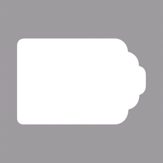Rayher Paper Craft Punch with Tag Design, Lever Punch for Card Making and Scrapbooking, 5.7x3.8cm, 2.5", 69095000 - Image 2