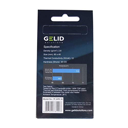 GELID Solutions GP-EXTREME-Thermal pad 80x40x0.5mm, gray - Image 3