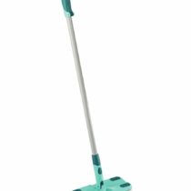 Leifheit Clean and Away Dusting Mop with Telescopic Handle, Includes 5 Dusting Mop cloths, 26cm wide, Adjustable handle 86-141 cm, Floor Mop for Dry Floor Cleaning