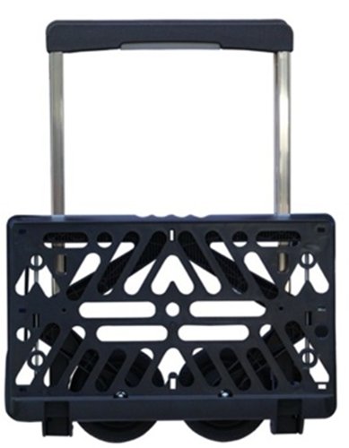Rolser Plegamatic MF 2 Wheel Foldable Shopping Trolley - Black, 95 cm - Image 4