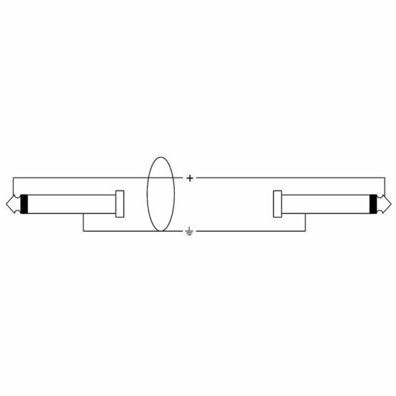 Cordial Intro 3m Straight to Straight Instrument and Guitar Cable - Image 2