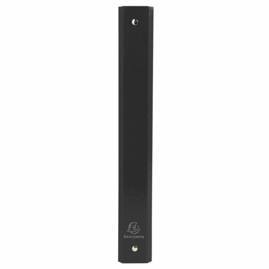 Exacompta Iderama Ring Binder, A4, 4 Ring, 40 mm spine - Black - Image 4
