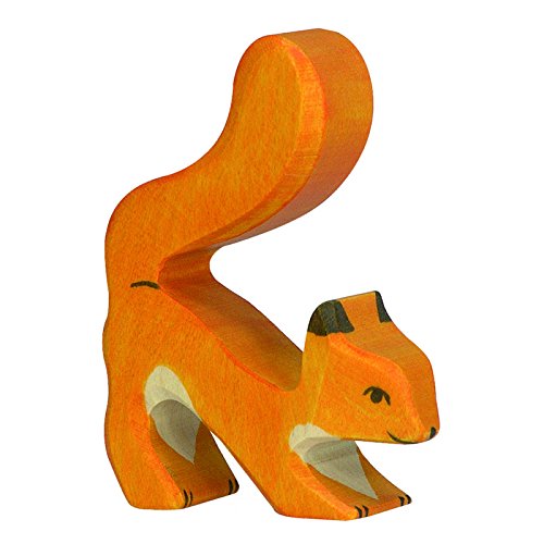 Holztiger Squirrel (Orange), Orange,wood