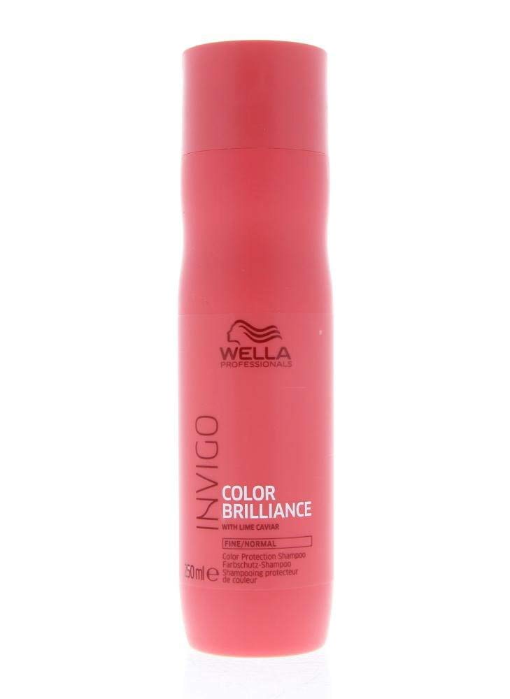 Wella Professionals Invigo Color Brilliance Protection Shampoo Fine / Normal, 250 ml, Orion Blue, 250 ml (Pack of 1)