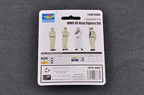 Trumpeter 1: 200 - US Navy WWII Figures, Various, Mittel