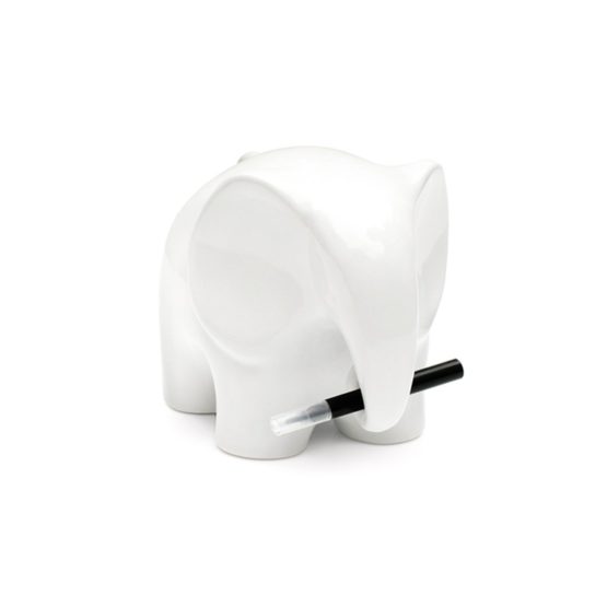 Dry Wipe Memo Ceramic Elephant – Eric the Dry Erase Message & Memo Elephant Whiteboard – Ceramic Memo Pad - Dry Wipe Pen & Cloth Included - Image 3
