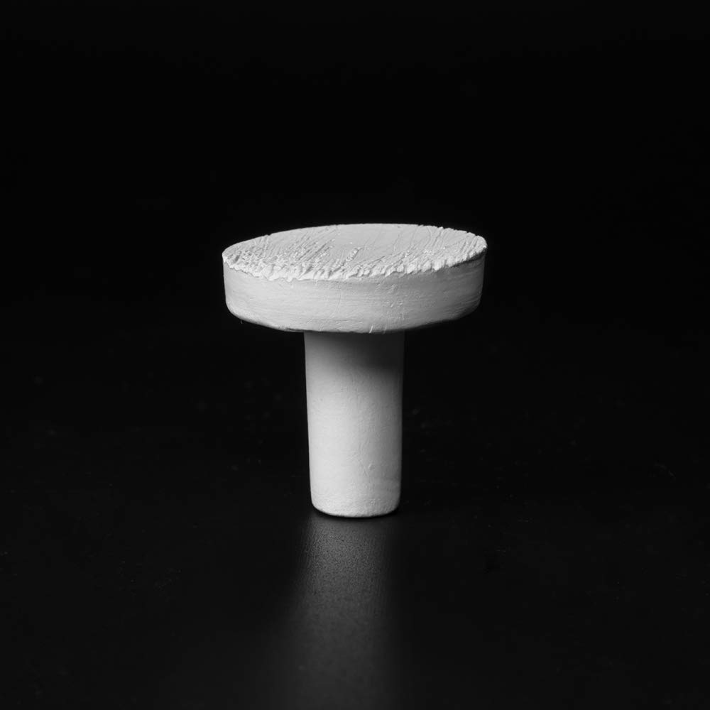 iQuatics Ceramic Marine Coral Frag Plugs 100% Pollution & Chemical Free, Standard, Pack of 10, White Ceramic, Standard 10 Pack - Image 3