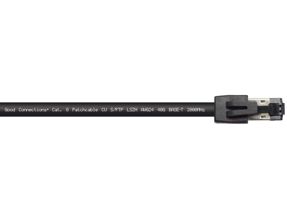 Good Connections Premium Cat. 8.1 patch cable black Black 15 m - Image 3