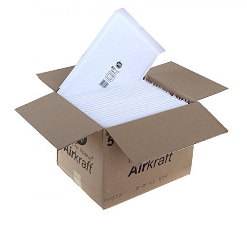 Jiffy 04893 Size 7 Airkraft Envelope - White (Pack of 10), 340 x 445mm