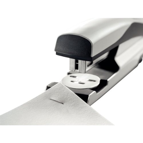 Leitz 5502 Stapler Half Strip Throat 60mm for 26/6 24/6 Capacity 30 Sheets Metallic Pink Ref 55022023, Metallic Green - Image 3