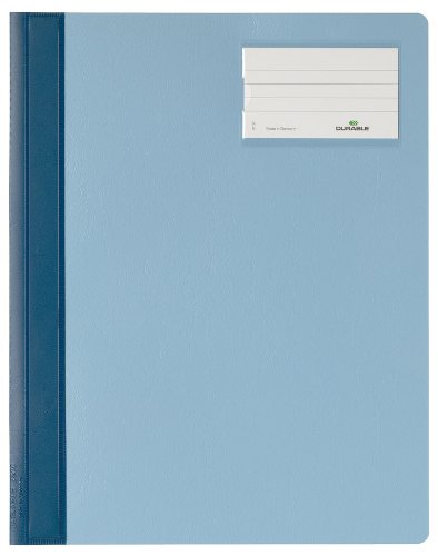 Durable 250007 Slip Folder, A4 Extra Wide (Pack of 25) - Blue