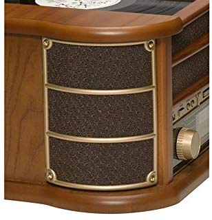 Denver Electronics MCR-50 Turntable Brown - Turntables (Brown, 33 1/3.45.78 rpm, AM, FM, USB, LCD, 5W) - Image 3