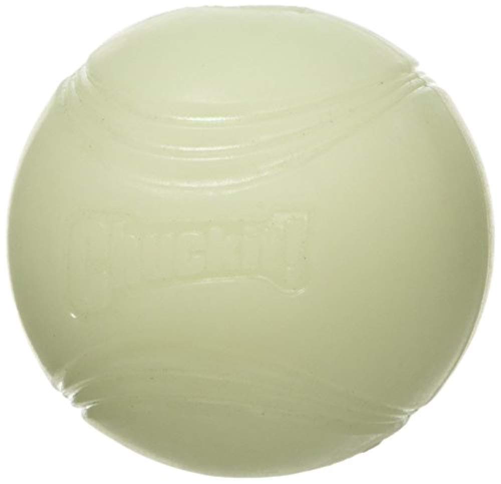 Chuckit - Max Glow Ball Medium - 6 cm - dog toy - 1 piece, Multi - Image 4