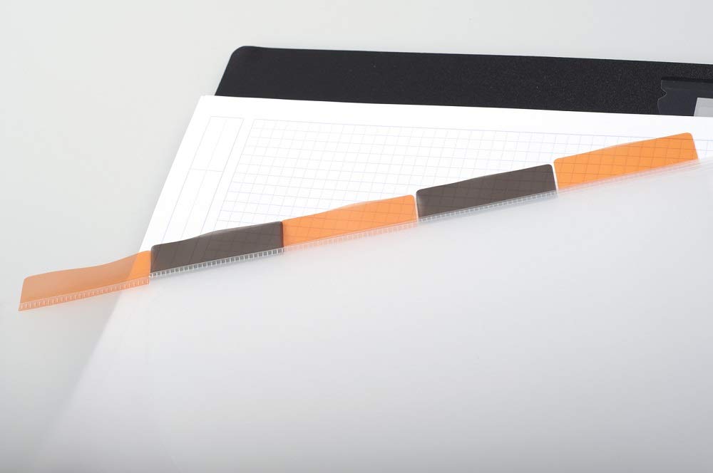 RHODIA 132151C - Exabook Black A4+ Refillable Organizer Notebook, Black Seyes ruling, A4+ Organiser - Image 2