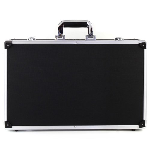 Stagg 25016291 Effects Pedals Case, 55x11x33 cm (L x W x H ), UPC-535, Black, 55cm x 11cm x 33cm