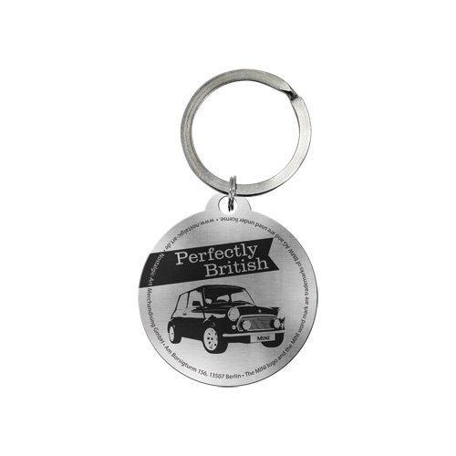Nostalgic-Art Key Chain Round 4 cm, Vintage Design - Image 2