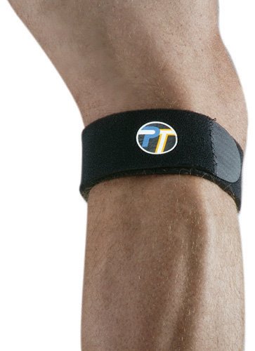 Pro-Tec Athletics Back of Knee Compression Wrap, one Size, Black
