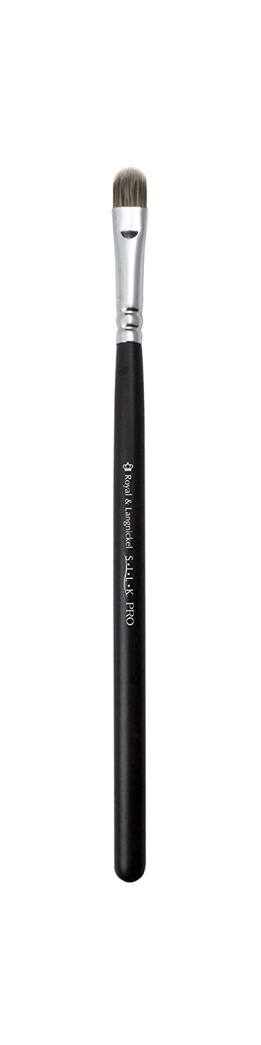 Royal & Langnickel Silk Pro Liquid or Cream Concealer Small Brush, Black