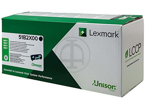 Lexmark 51B2X00 Extra High Capacity Toner Cartridge - Black