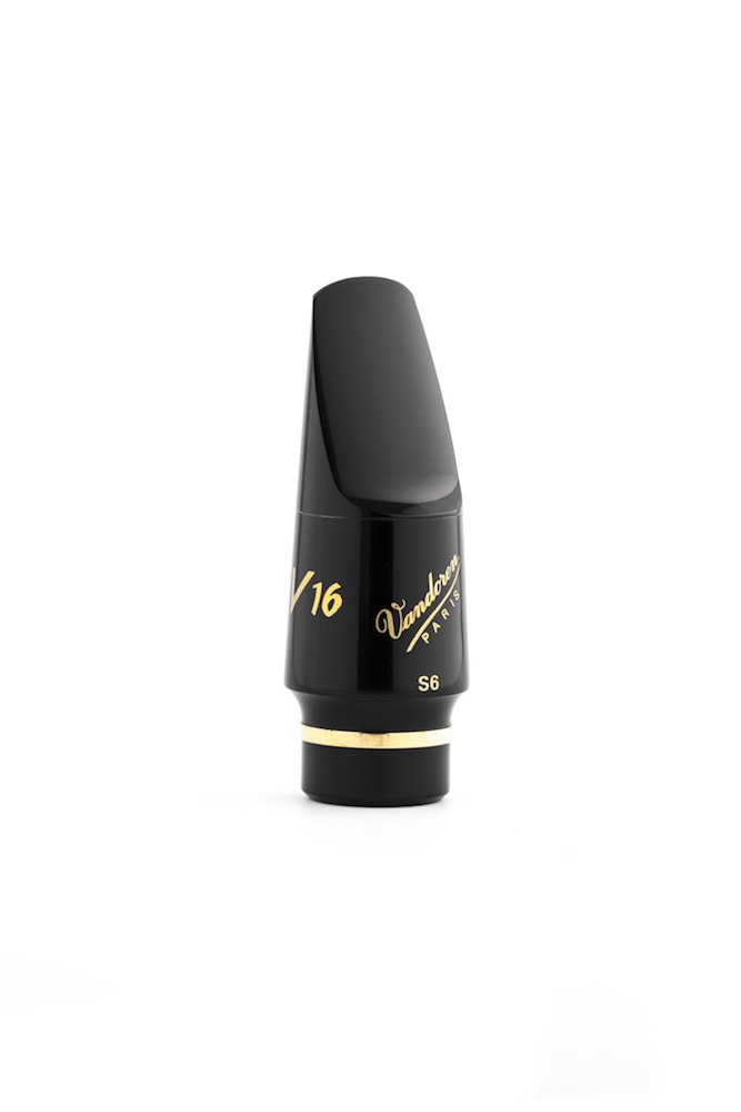 Vandoren SM802 V16 S6 Soprano Saxophone Mouthpiece, Black