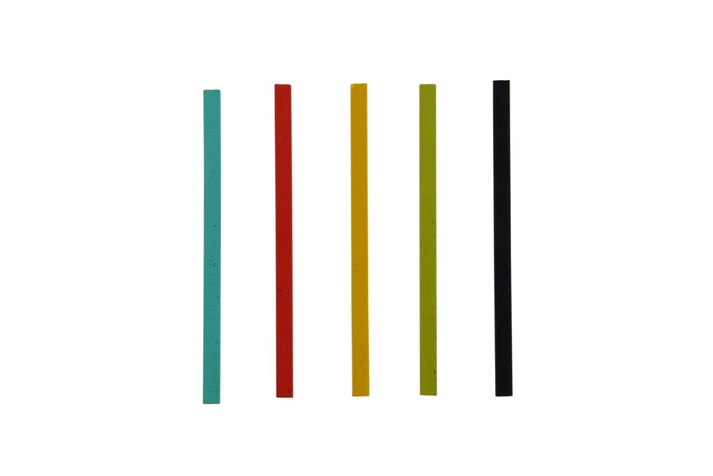 Manuscript Flat Mixed Colour Lead Refill, 30 Pieces, Selection of Flat Leads for Clutch Pencil in Five Colours - Image 2