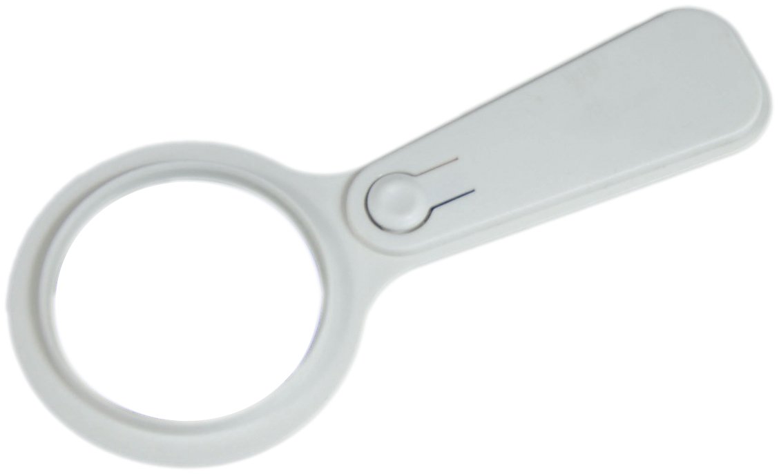 Aidapt Magnifier with Light Mobility Aid (Eligible for VAT relief in the UK), White