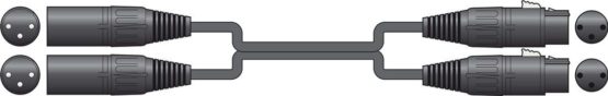 chord 2XF-2XM300 3 m 2 x XLRF to 2 x XLRM Lead