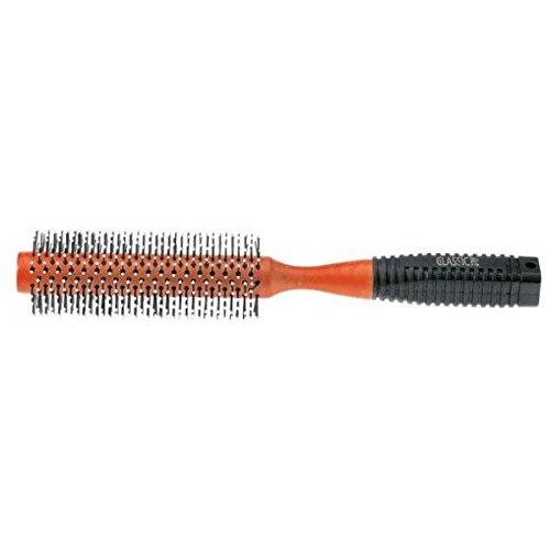 Sibel Classic 18 Round Wooden Hair Brush, 40 mm Diameter, 0.08 kg, Orange