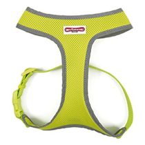 Ancol Viva Lightweight Breathable Comfort Mesh Dog Harness Lime Size Medium (Fits Girth 44-57 cm)