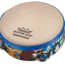 REMO 834045 6.5 x 1.75-Inch Rhythm Club Tambourine